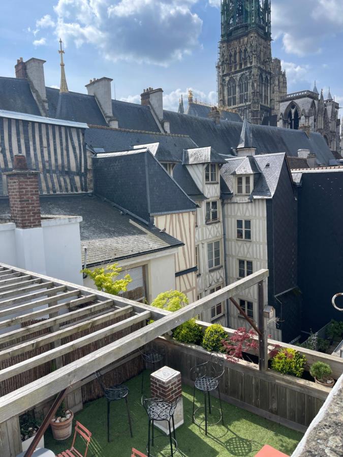 Hotel De La Cathedrale Rouen Exterior photo