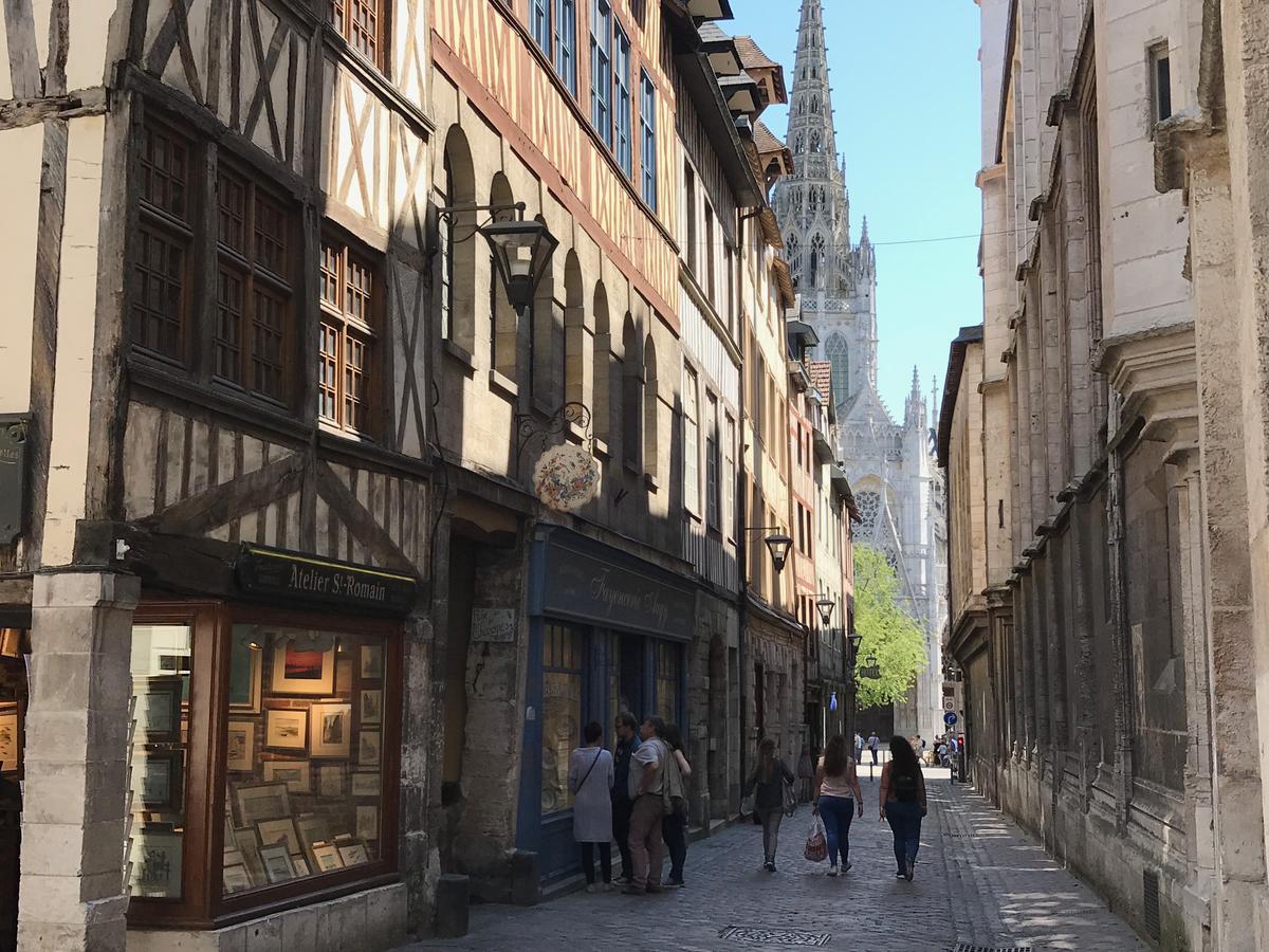 Hotel De La Cathedrale Rouen Exterior photo